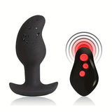 Electric Shock Anal Plug Vibrator Butt Plug, Discharge Clitoris Penis Stimulation