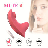 Wearable Panty Sucking Vibrator With Strong Magnetic Clip Sex Toys