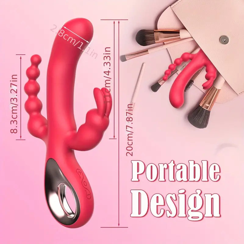 G-Spot Rabbit Vibrator Clitoris Stimulator Frequency Modes For Women Pleasure