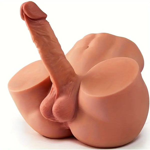 Torso Male Sex Doll With Flexible Dildo Realistic Sex Huge Cock