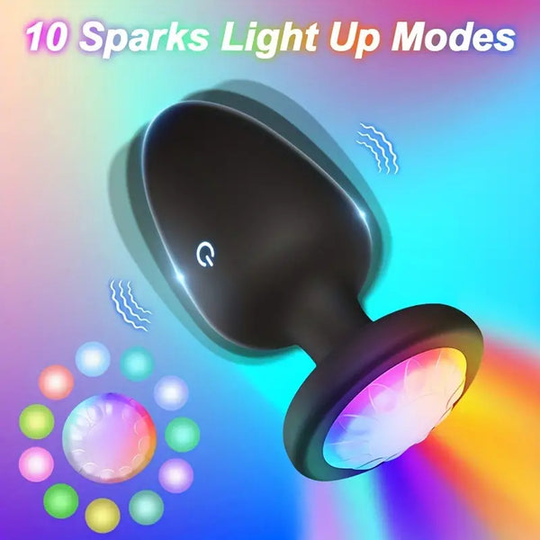 Vibrating Anal Plug Anus Sex Toys