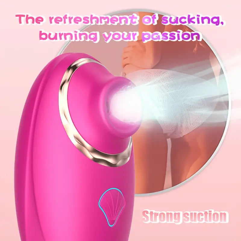 3 In 1 Sucker Clitoris Flapping And Licking Vibrators