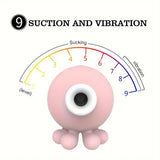 Octopus Sucking Vibrator Adult Sex Toys For Women