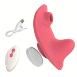 Wearable Panty Sucking Vibrator With Strong Magnetic Clip Sex Toys