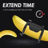 Wearable Penis Sleeve Penis Ring Vibrator, 9 Modes Waterproof Male Masturbator