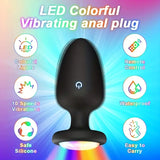 Vibrating Anal Plug Anus Sex Toys