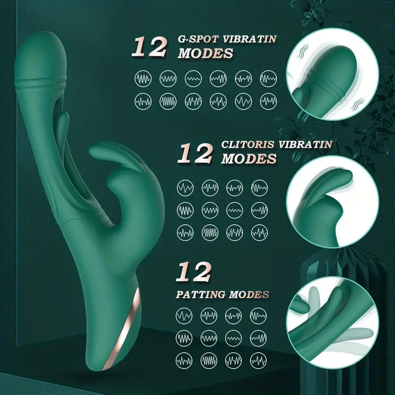 Automatic G-Spot Rabbit Vibrator Clitoris Stimulator Adult Sex Toys