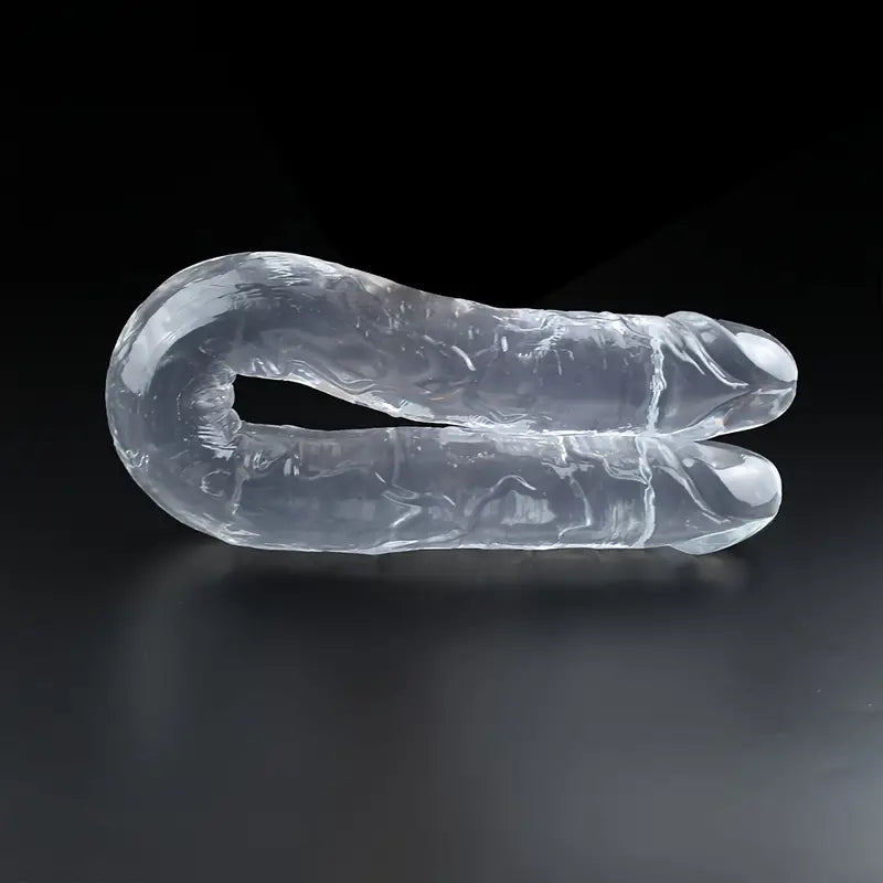 Huge Double Head Big Dildo, Soft Silicone Long Anal Plug Big Penis Couple Sex Toys