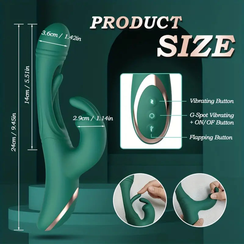 Automatic G-Spot Rabbit Vibrator Clitoris Stimulator Adult Sex Toys