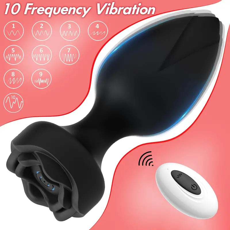 Anal Plug Sex Toys Vibrator 1 pc Vibrating Butt Plug Remote Control Vibrators