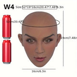 Sex Doll Head Male Masturbator Oral Sex Adult Supplies Sex Doll Head Without Hair