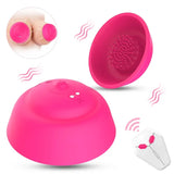 Wireless Remote Breast Massager Vibrator Toy Sucker Pump Stimulator