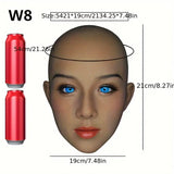 Sex Doll Head Male Masturbator Oral Sex Adult Supplies Sex Doll Head Without Hair