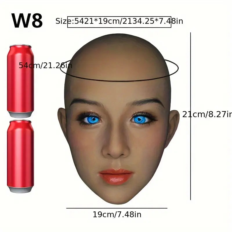 Sex Doll Head Male Masturbator Oral Sex Adult Supplies Sex Doll Head Without Hair