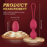 Kegel Balls Vibrator, Kegel Exercise Ball, Wireless Remote Control Vagina Vibrating Egg