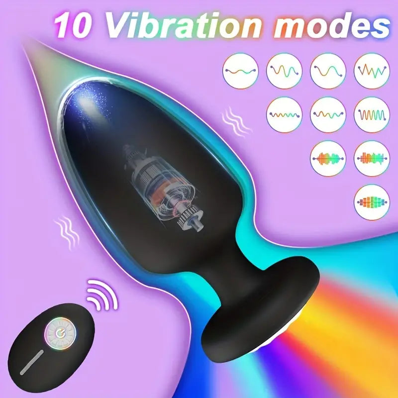 Vibrating Anal Plug Anus Sex Toys