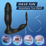 Anal Plug Anal Vibrator Prostate Massager With Penis Ring Sex Toy