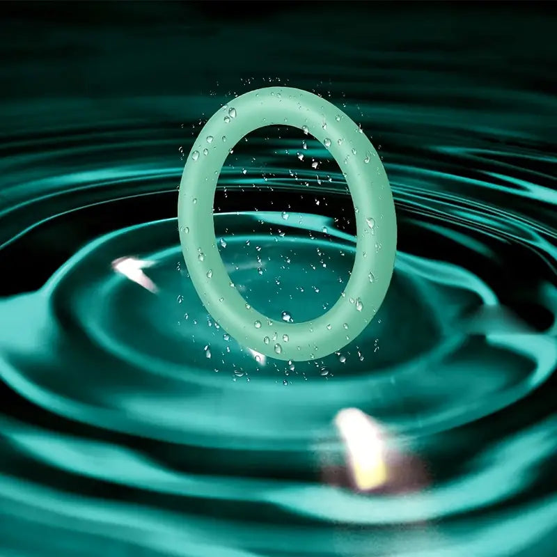 3pcs Luminous Penis Ring Silicone Cock Rings For Men Sex Toys