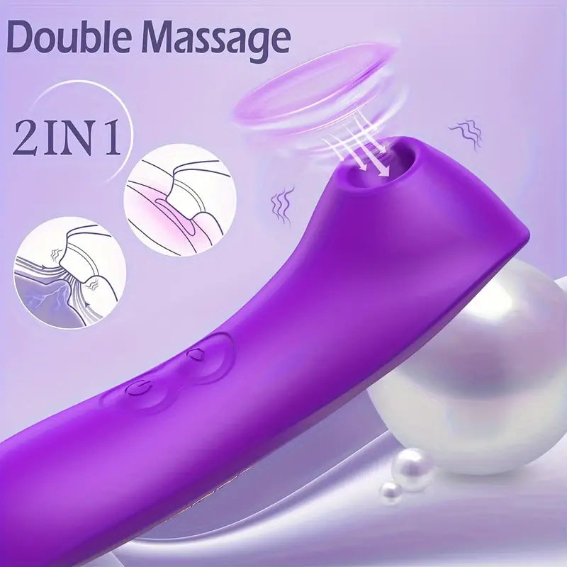 1pc Clit Sucking Vibrator For Women Stimulate Pussy Vaginal Oral Licking Adult Sex Toy