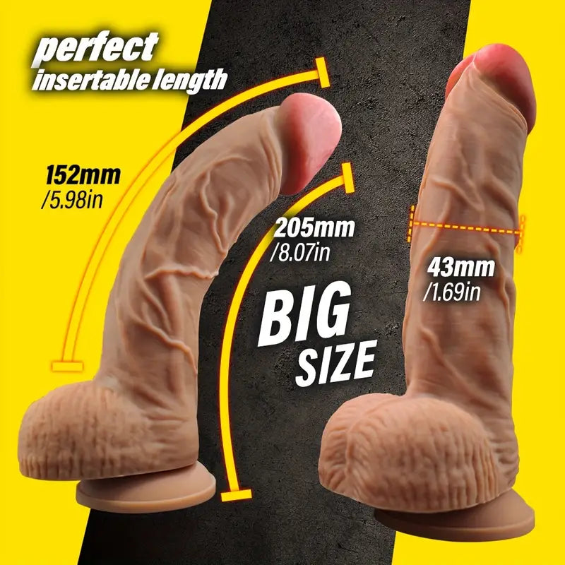 Realistic Huge Dildo For Women Silicone Penis Realistic Dido Sex Toys