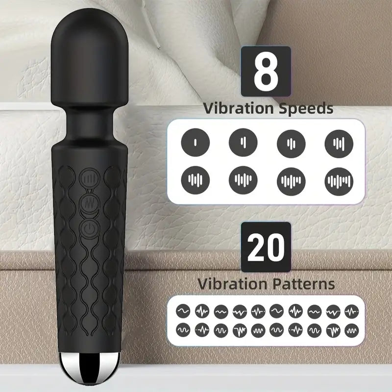 AV Stick Vibrator Rechargeable Vibrator Stick For Female Pleasure Adult Supplies